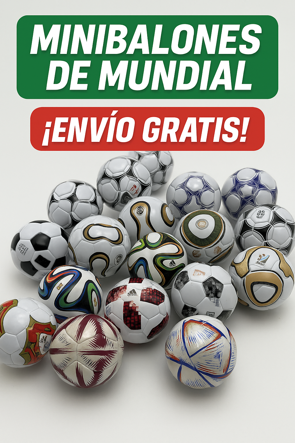 Colección Mundial Legendaria™ — Mini Balones 1970-2022